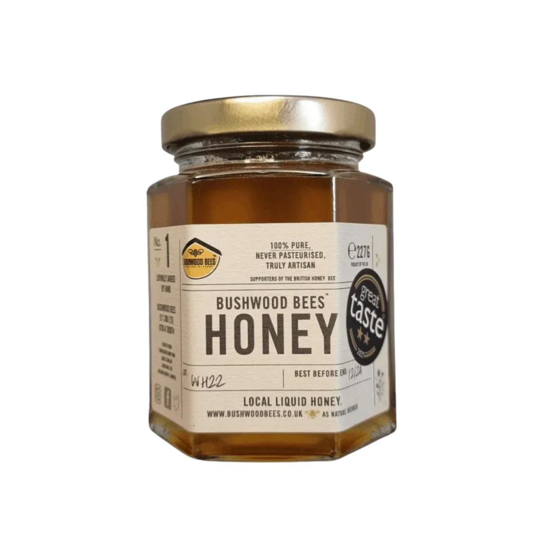 Raw Local Honey (Walthamstow) - 8oz Liquid - Bushwood Bees