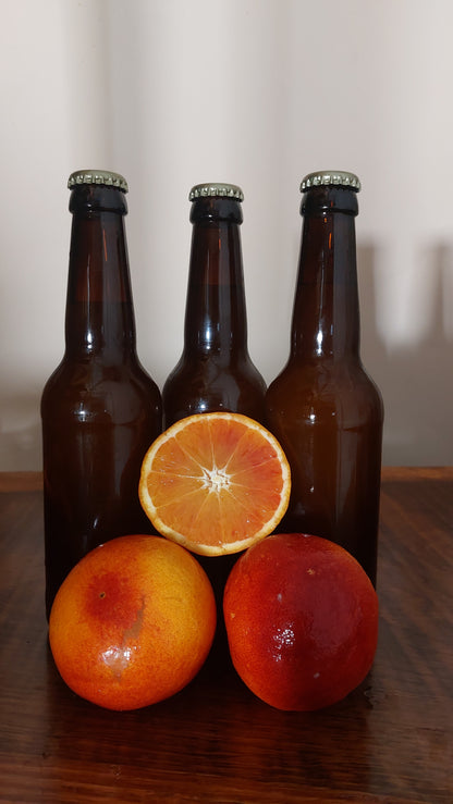 Fermented Blood Orange Soda