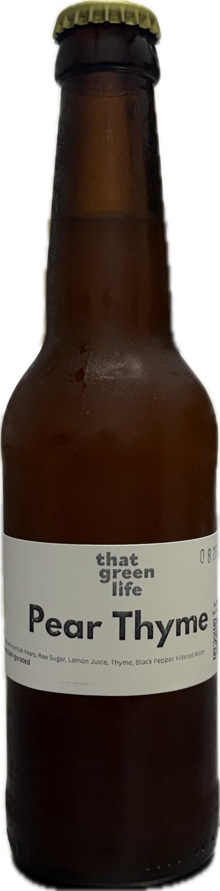 Fermented Pear & Thyme Soda