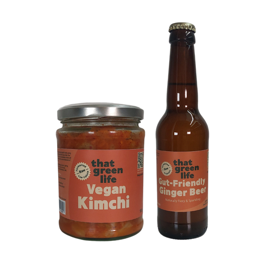 Gut Health Starter Pack - Vegan Kimchi & Fermented Drink