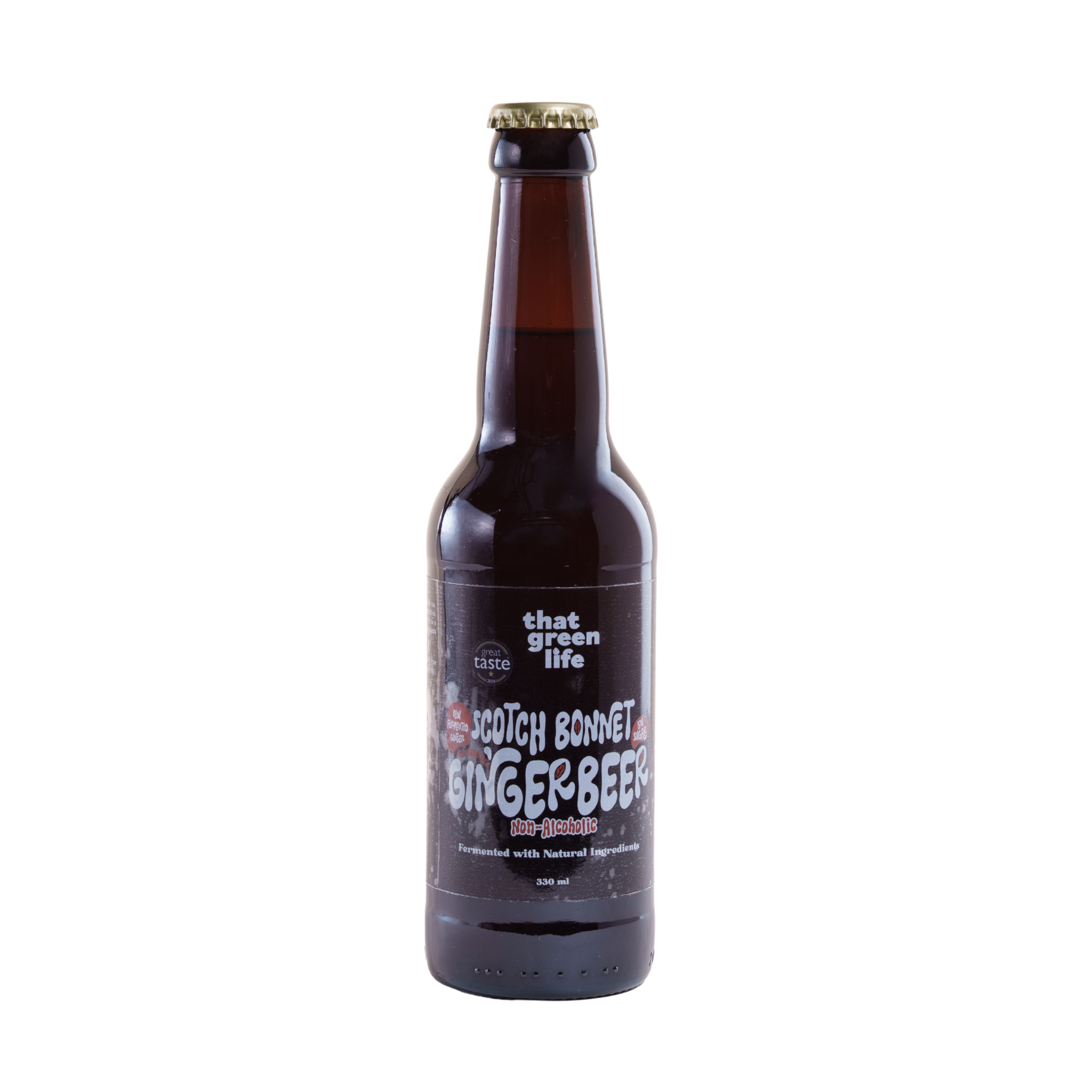 Scotch Bonnet Ginger Beer | Fermented Ginger Beer – That Green Life UK