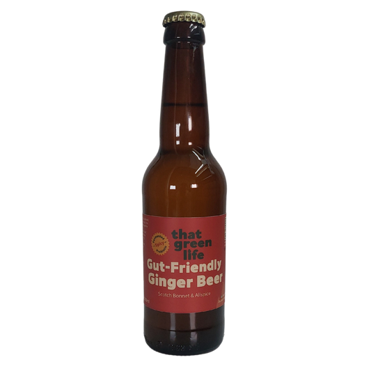 Fiery Gut-Friendly Ginger Beer (330 ml) | Scotch Bonnet & All Spice