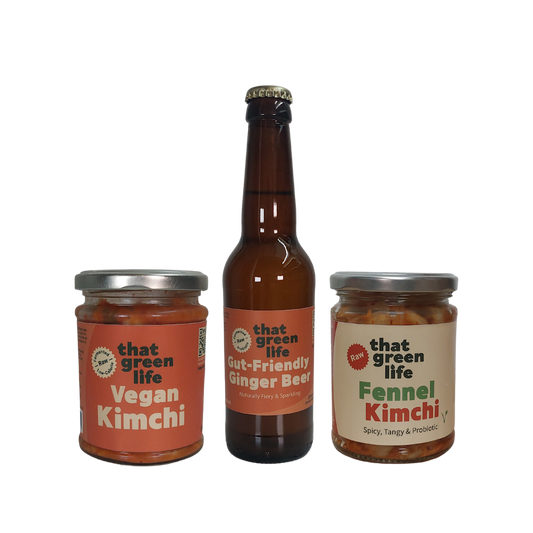 Kimchi Starter Pack - Vegan Kimchi & Fermented Drink